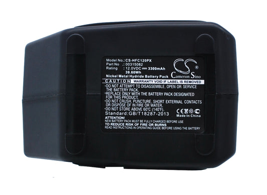 Replacement Battery for HILTI TCD12 – Power Tool – 3300mAh / 12V