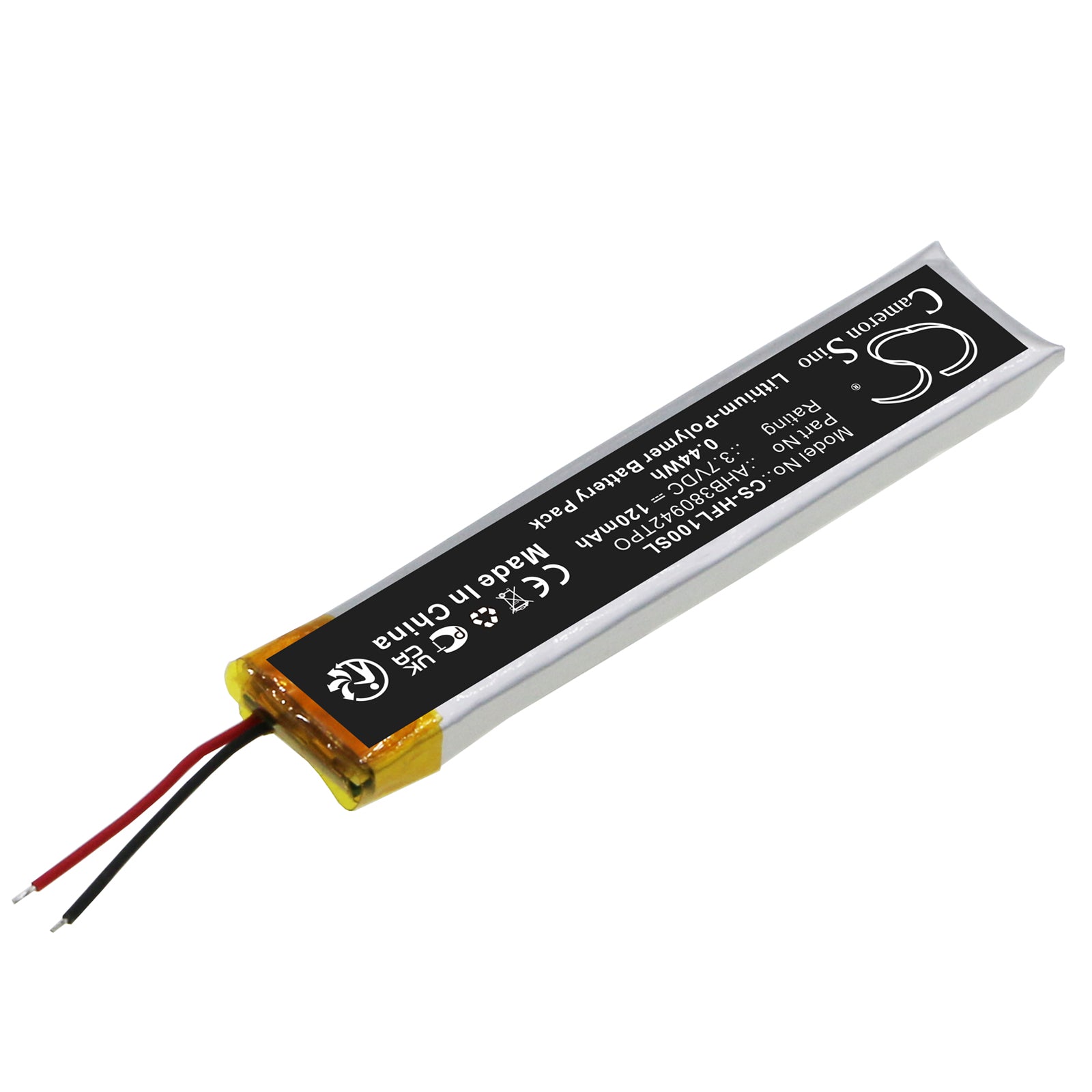 Replacement Battery for Huawei FreeLace – Wireless Headset – 120mAh / 3.7V - image 2