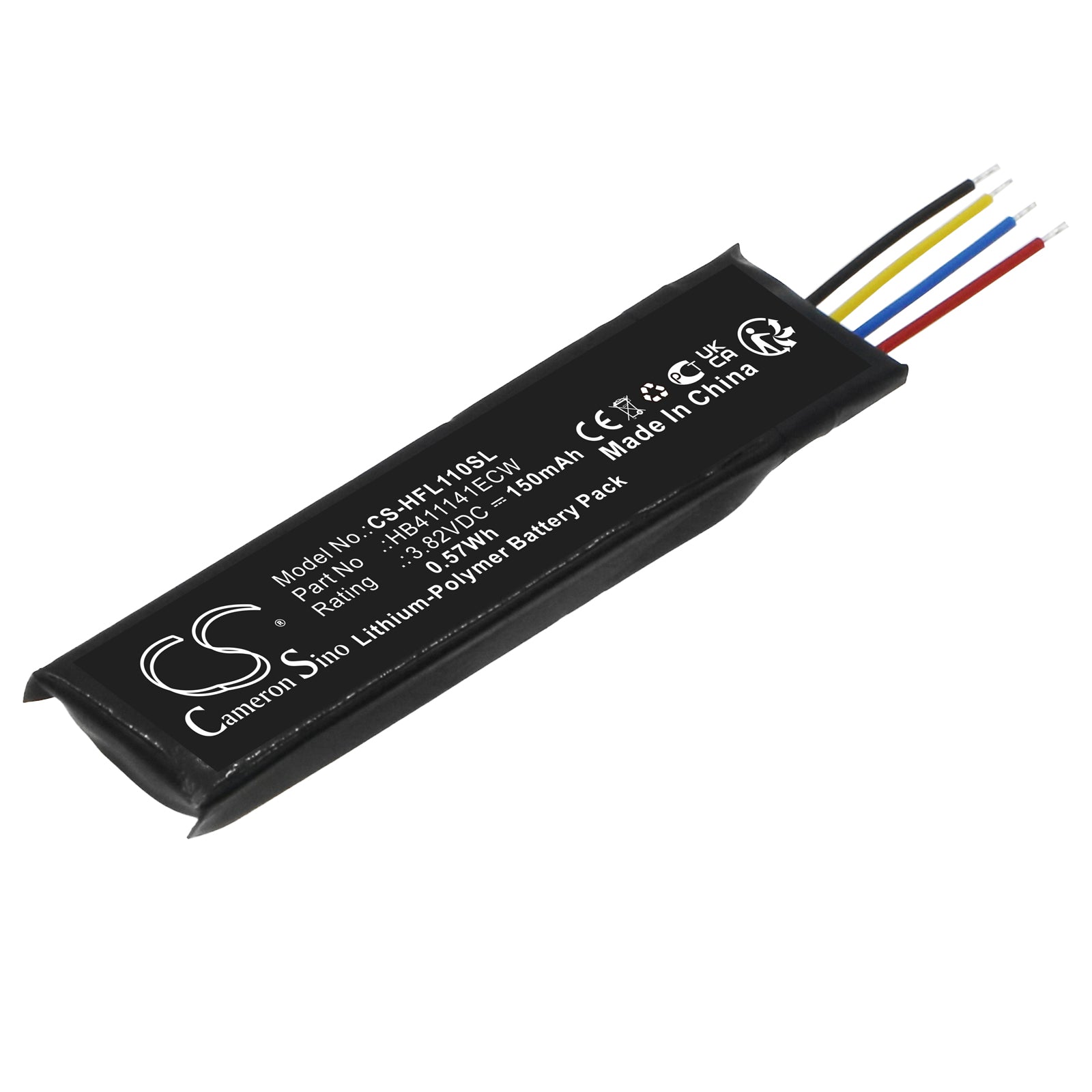 Replacement Battery for Huawei FreeLace Pro – Wireless Headset – 150mAh / 3.82V - image 1