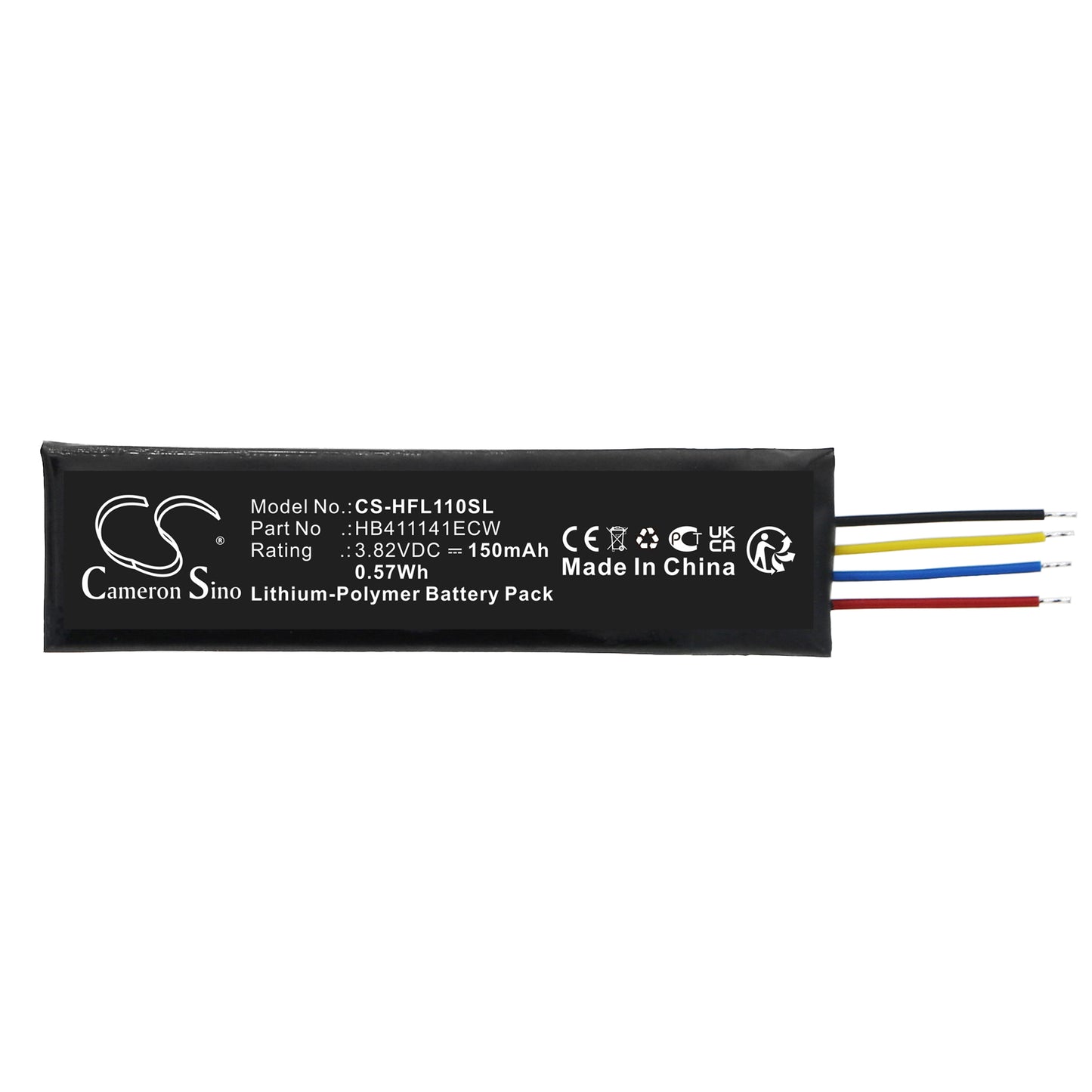 Replacement Battery for Huawei FreeLace Pro – Wireless Headset – 150mAh / 3.82V - image 3