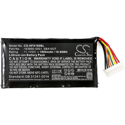 Replacement Battery for LXE | Honeywell FX1380 – Barcode Scanner – 1800mAh / 11.1V - image 3