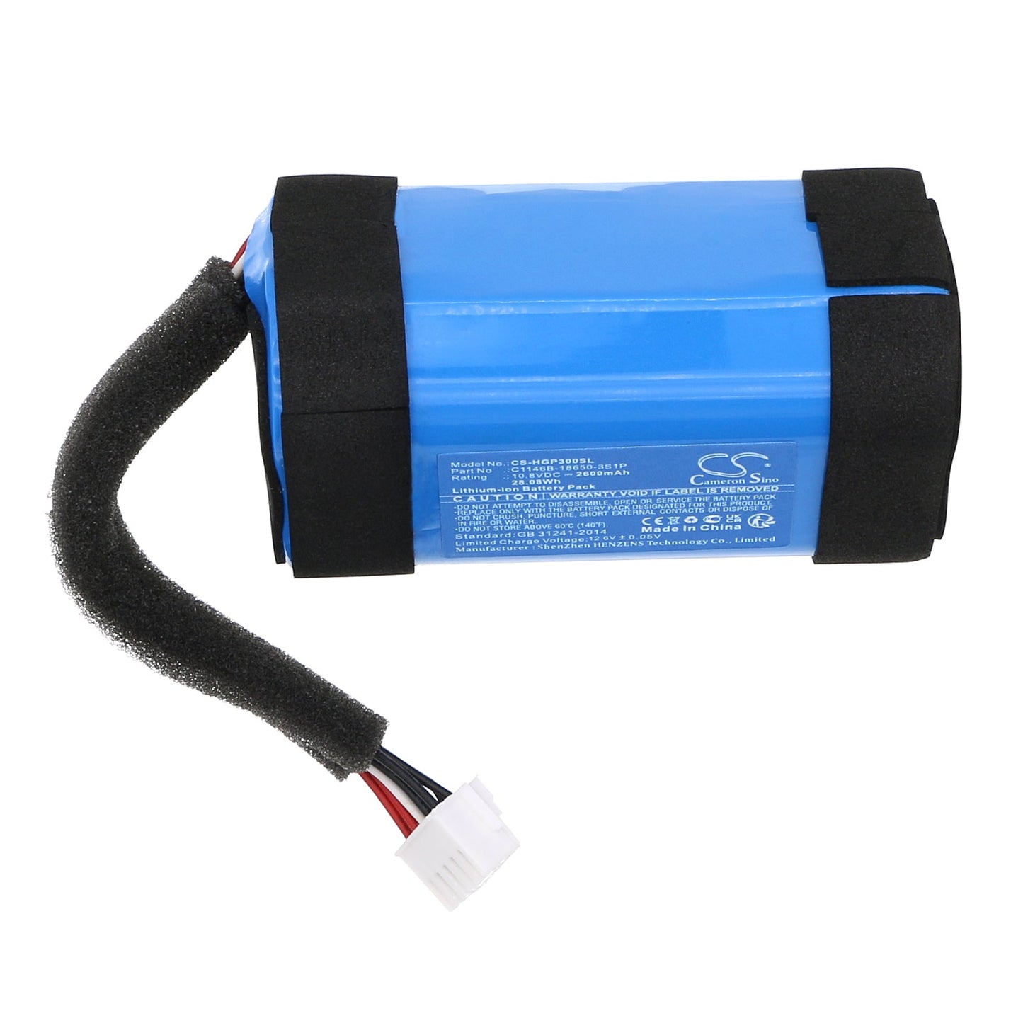 Replacement Battery for Harman/Kardon  GO + Play 3 – Speaker – 2600mAh / 28.08Wh / 10.8V