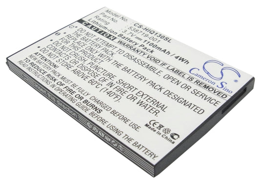 Replacement Battery for HP iPAQ Glisten – Mobile, SmartPhone – 1100mAh / 3.7V