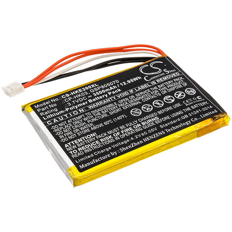 Replacement Battery for Harman/Kardon  Esquire 2 – 3500mAh / 12.95Wh