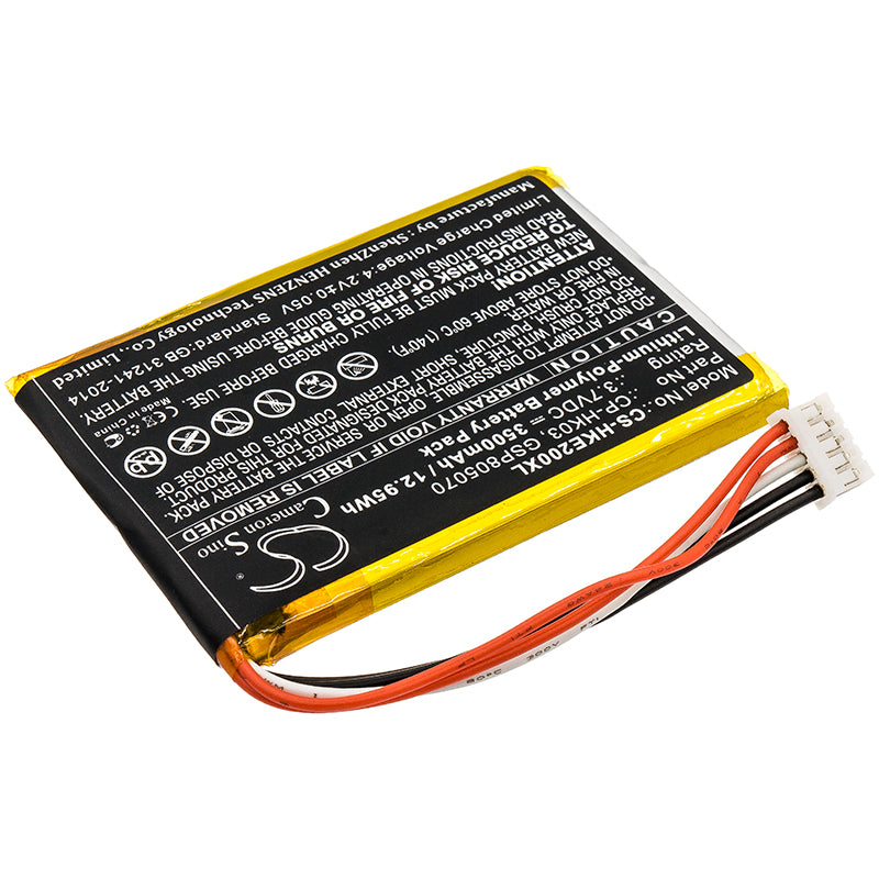 Replacement Battery for Harman/Kardon  Esquire 2 – 3500mAh / 12.95Wh