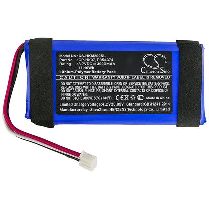 Replacement Battery for Harman/Kardon  Onyx Mini – 3000mAh / 11.10Wh