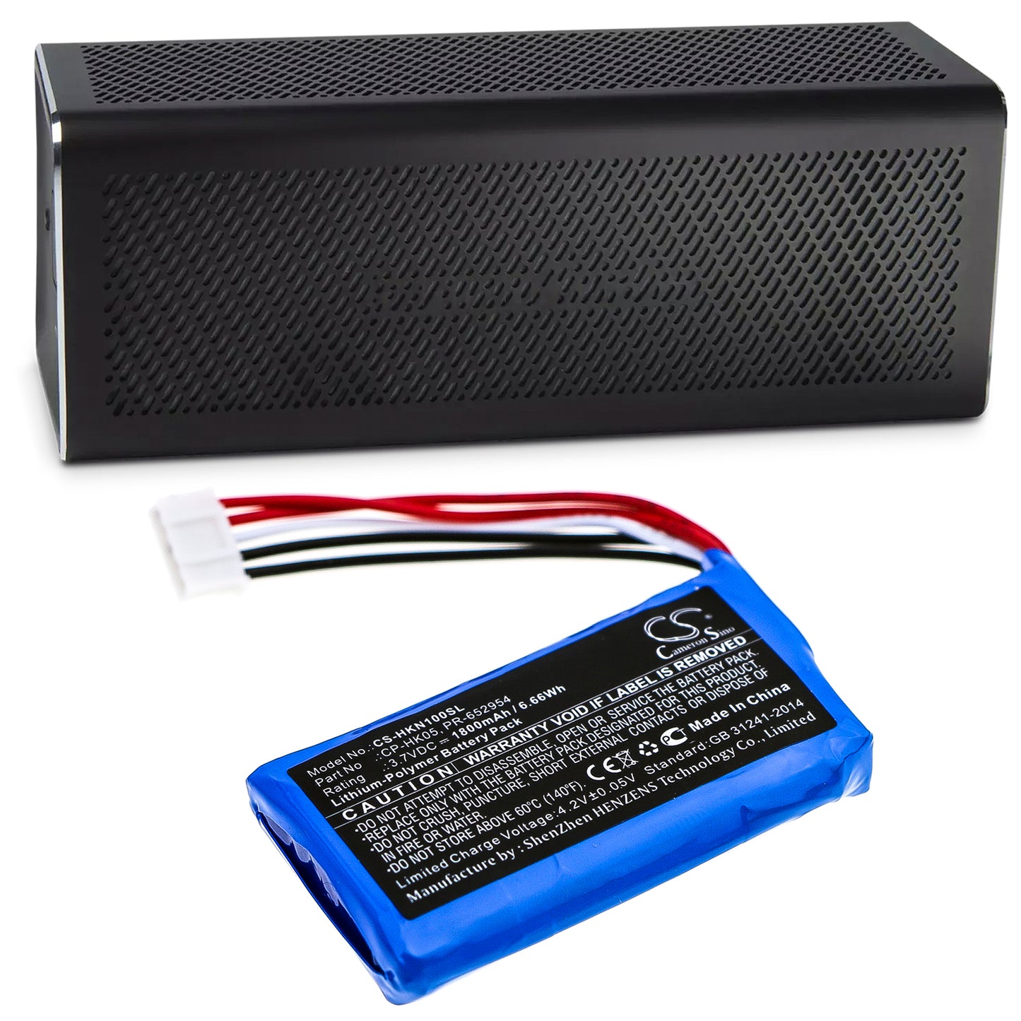 Replacement Battery for Harman/Kardon  One – 1800mAh / 6.66Wh