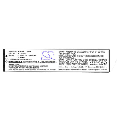Replacement Battery for Hook-Eye T01 – Camera – 2000mAh / 3.7V