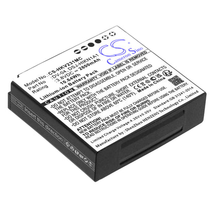 Replacement Battery for Hikvision DS-MH1310-N1 – Body Camera – 2800mAh / 3.8V