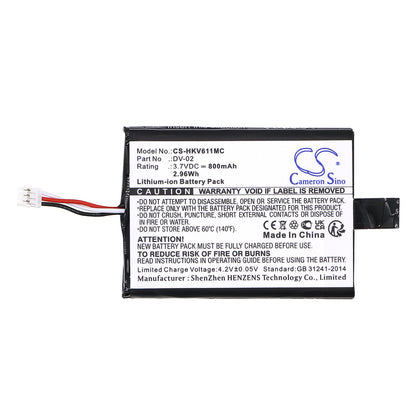 Replacement Battery for Hikvision DS-MH611 – Home Security Camera – 800mAh / 3.7V