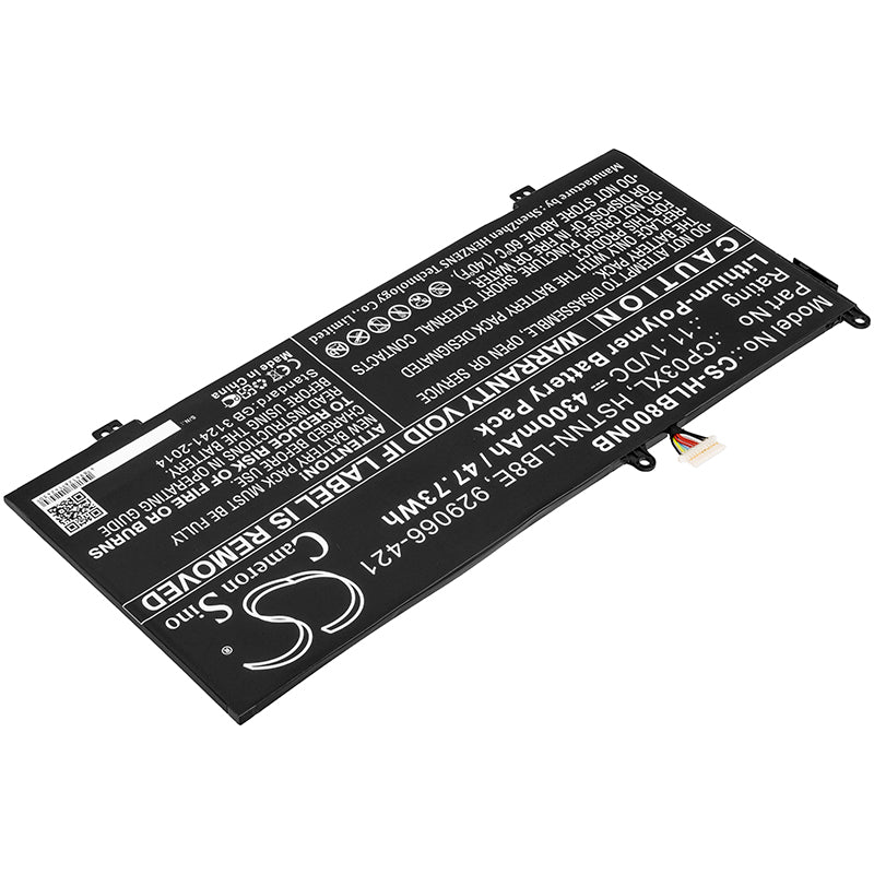 Replacement Battery for HP Spectre x360 13 Convertible – Notebook, Laptop – 4300mAh / 11.1V - image 2