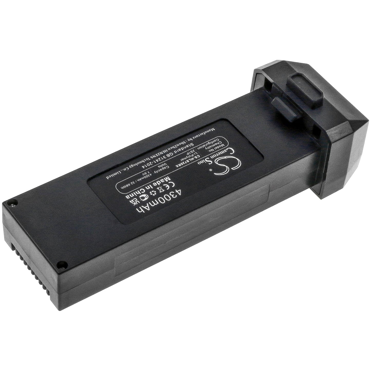 Replacement Battery for Holy Stone  HS720 – Drones – 4300mAh / 32.68Wh / 7.6V