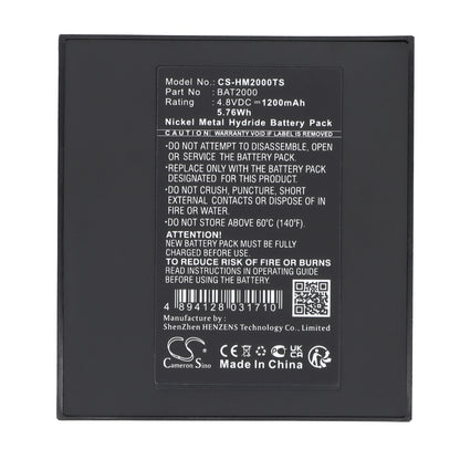 Replacement Battery for HME COM 2000 – Wireless Headset – 1200mAh / 4.8V