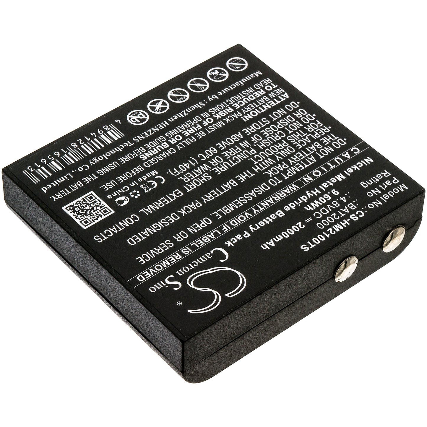 Replacement Battery for HME COM 2000 – Wireless Headset – 2000mAh / 4.8V - image 2