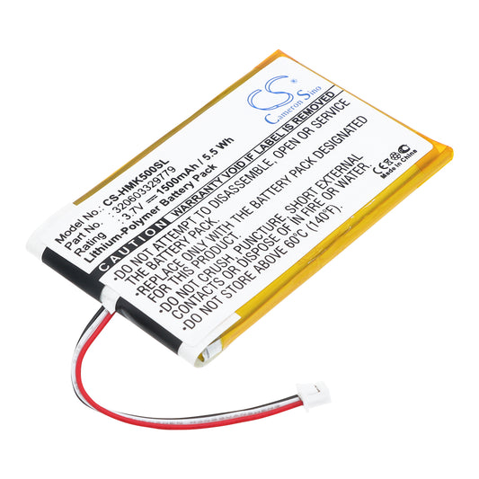 Replacement Battery for Harmon Kardon GPS-500 – GPS, Navigator – 1500mAh / 3.7V