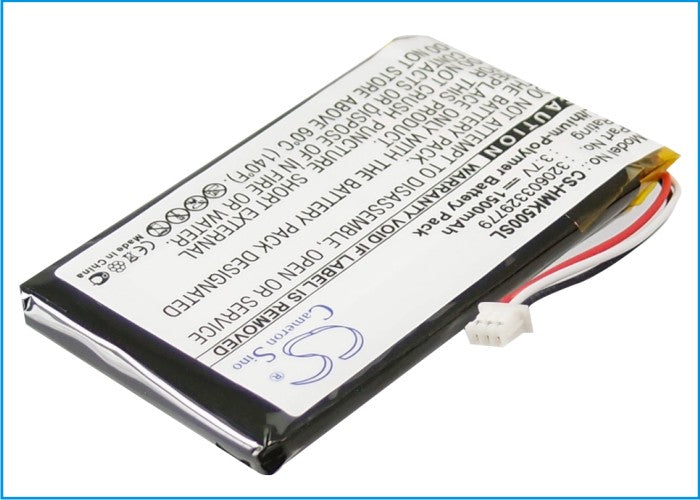 Replacement Battery for Harmon Kardon  GPS-500 – GPS, Navigator – 1500mAh / 3.7V