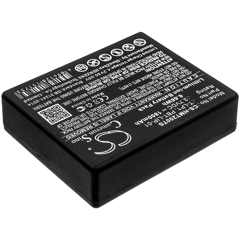 Replacement Battery for HME  Tempest 2.4GHz beltstation – Wireless Headset – 1800mAh / 6.66Wh / 3.7V