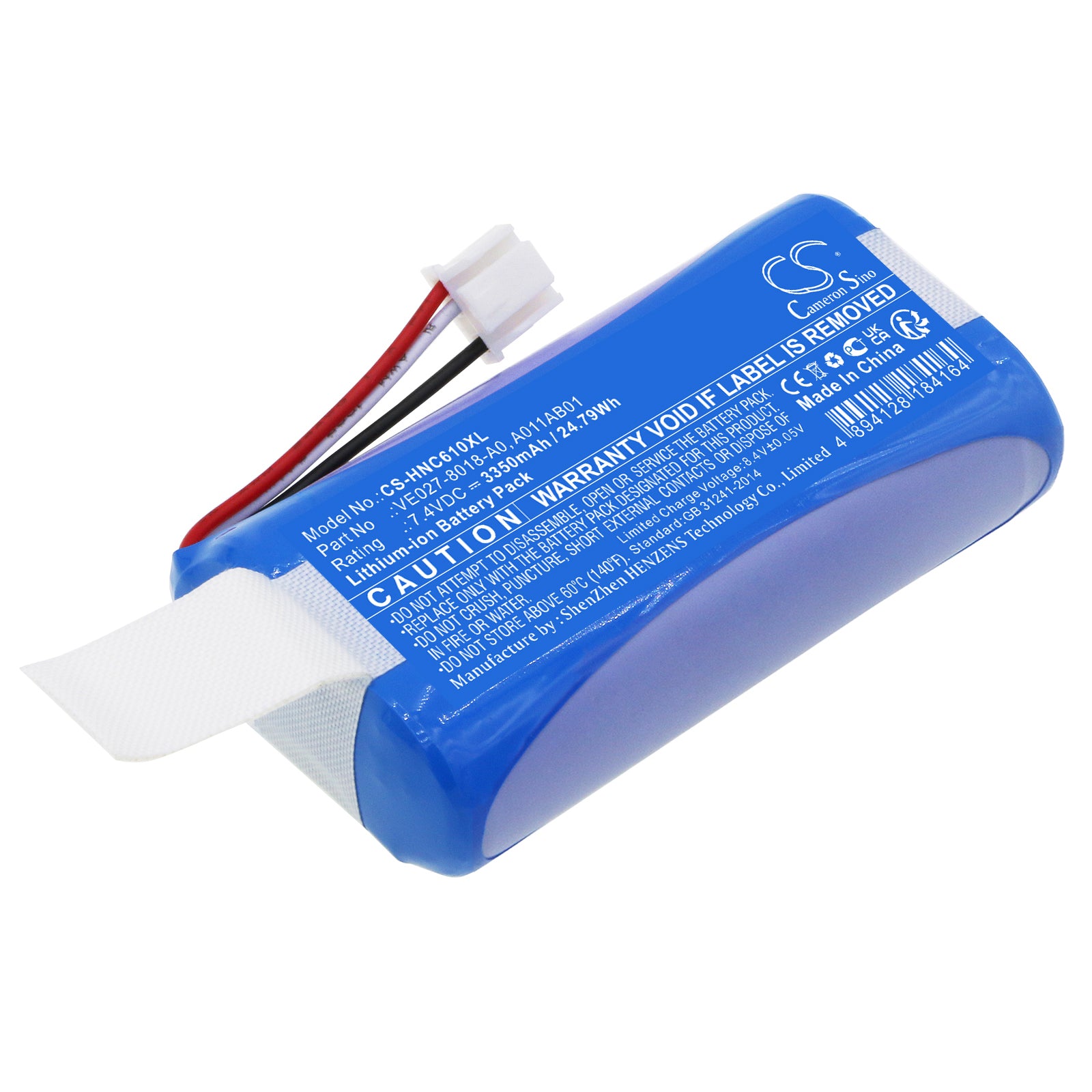 Replacement Battery for Intermec CV61 – Tablet – 3350mAh / 7.4V - image 1