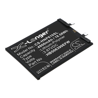Replacement Battery for Honor 60 Pro 5G – Mobile, SmartPhone – 4800mAh / 3.87V - image 1