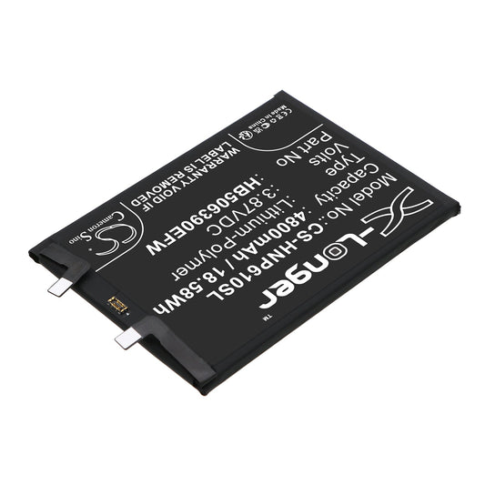 Replacement Battery for Honor  60 Pro 5G – Mobile, SmartPhone – 4800mAh / 18.58Wh / 3.87V