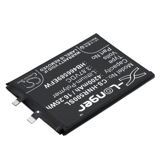 Replacement Battery for Honor  50 Lite – Mobile, SmartPhone – 4200mAh / 16.25Wh / 3.87V