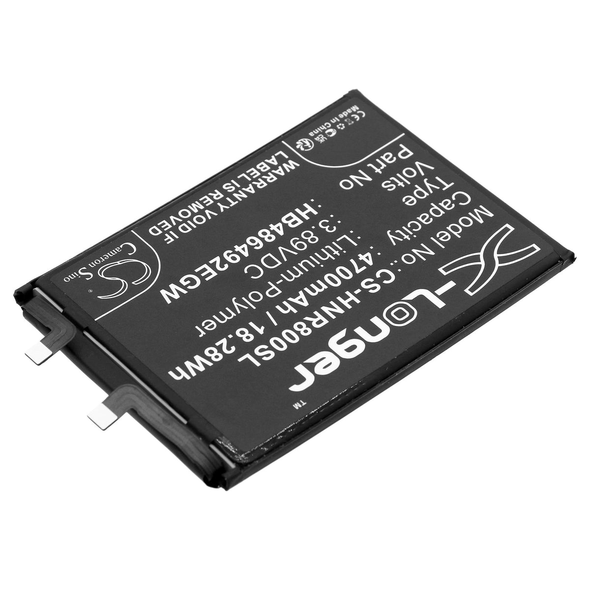 Replacement Battery for Honor 80 SE – Mobile, SmartPhone – 4700mAh / 3.89V