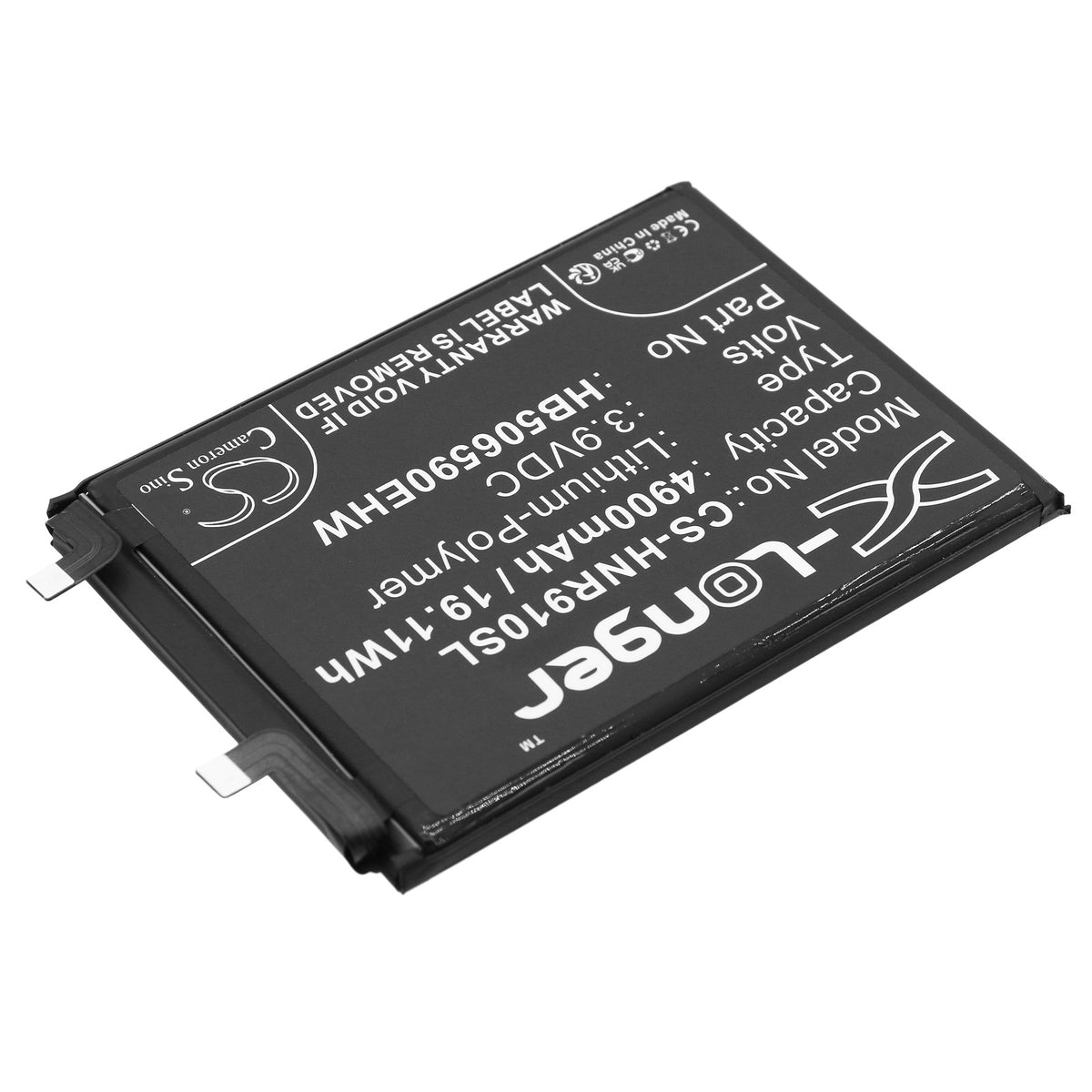 Replacement Battery for Honor 90 Pro – Mobile, SmartPhone – 4900mAh / 3.9V