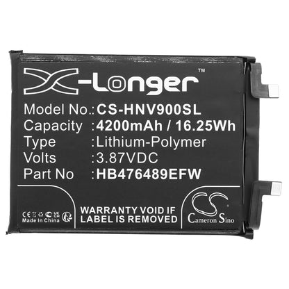 Replacement Battery for Honor Nova 9 – Mobile, SmartPhone – 4200mAh / 3.87V
