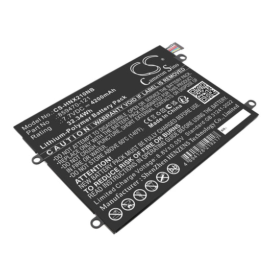 Replacement Battery for HP NNotebook X2 10-P043TU – Notebook, Laptop – 4200mAh / 7.7V