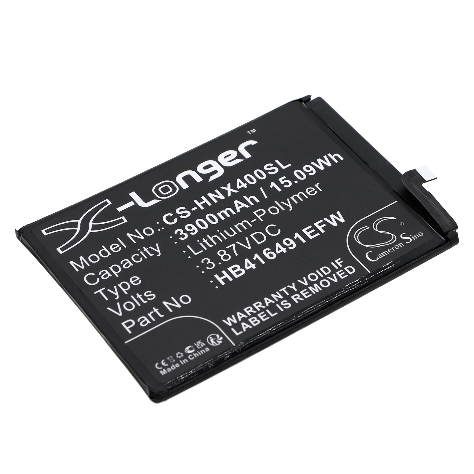 Replacement Battery for Honor Play 7T Pro – Mobile, SmartPhone – 3900mAh / 3.87V - image 1