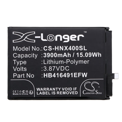 Replacement Battery for Honor  DIO-AN00 – Mobile, SmartPhone – 3900mAh / 15.09Wh / 3.87V
