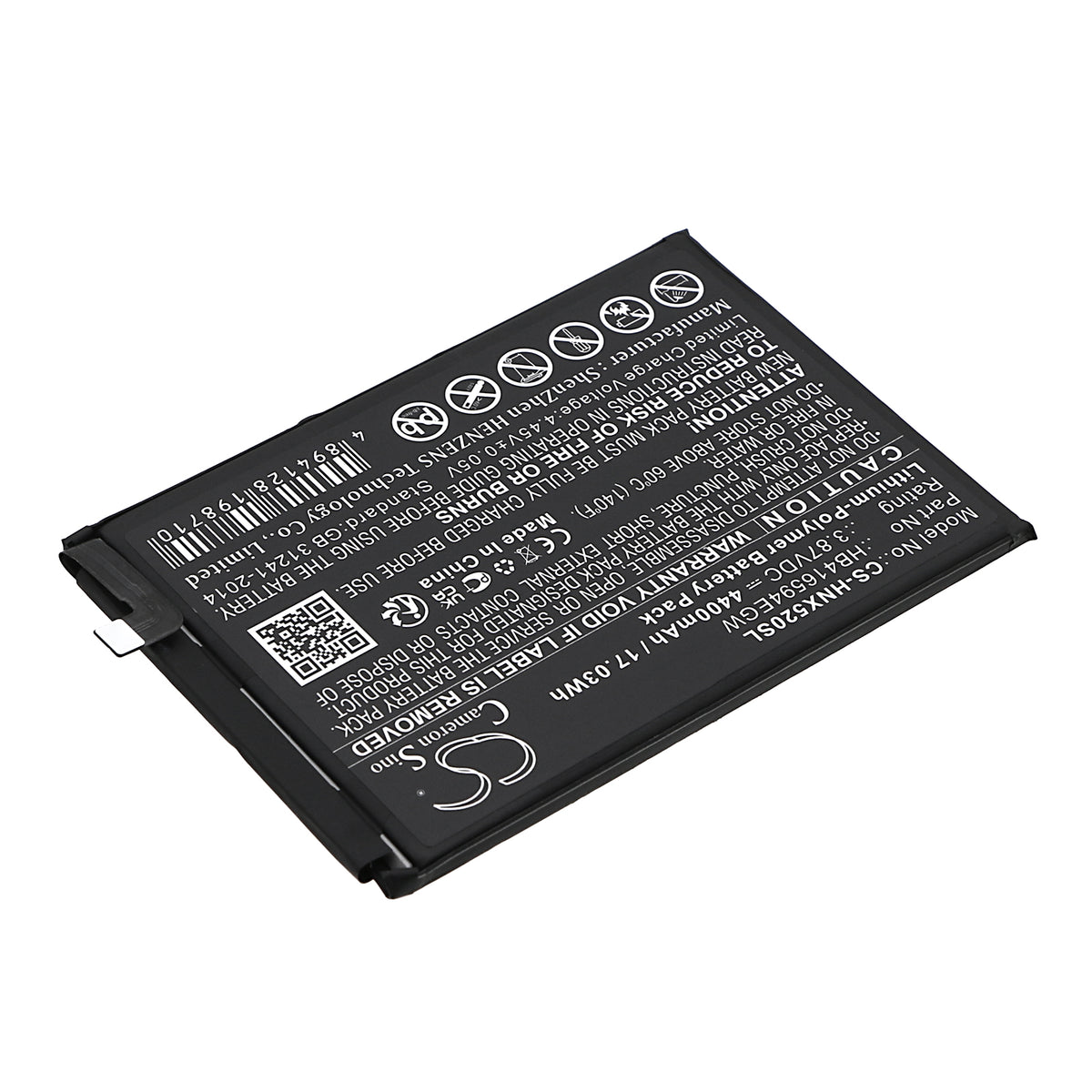 Replacement Battery for Honor X50i 5G – Mobile, SmartPhone – 4400mAh / 3.87V