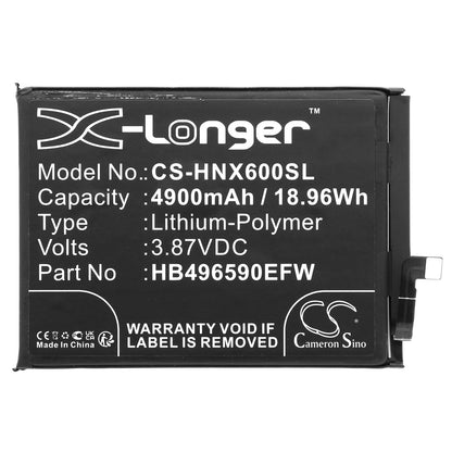 Replacement Battery for Honor Play 20 – Mobile, SmartPhone – 4900mAh / 3.87V