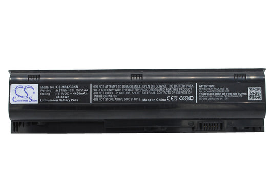 Replacement Battery for HP ProBook 4230s – Notebook, Laptop – 4400mAh / 11.1V