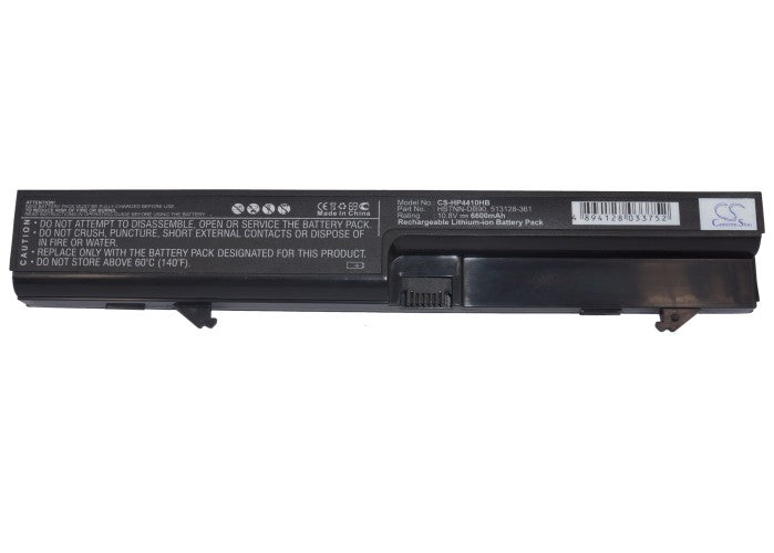 Replacement Battery for HP  4410t Mobile Thin Client – Notebook, Laptop – 6600mAh / 10.8V