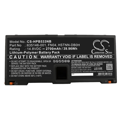 Replacement Battery for HP ProBook 5330m – Notebook, Laptop – 2700mAh / 14.8V - image 3