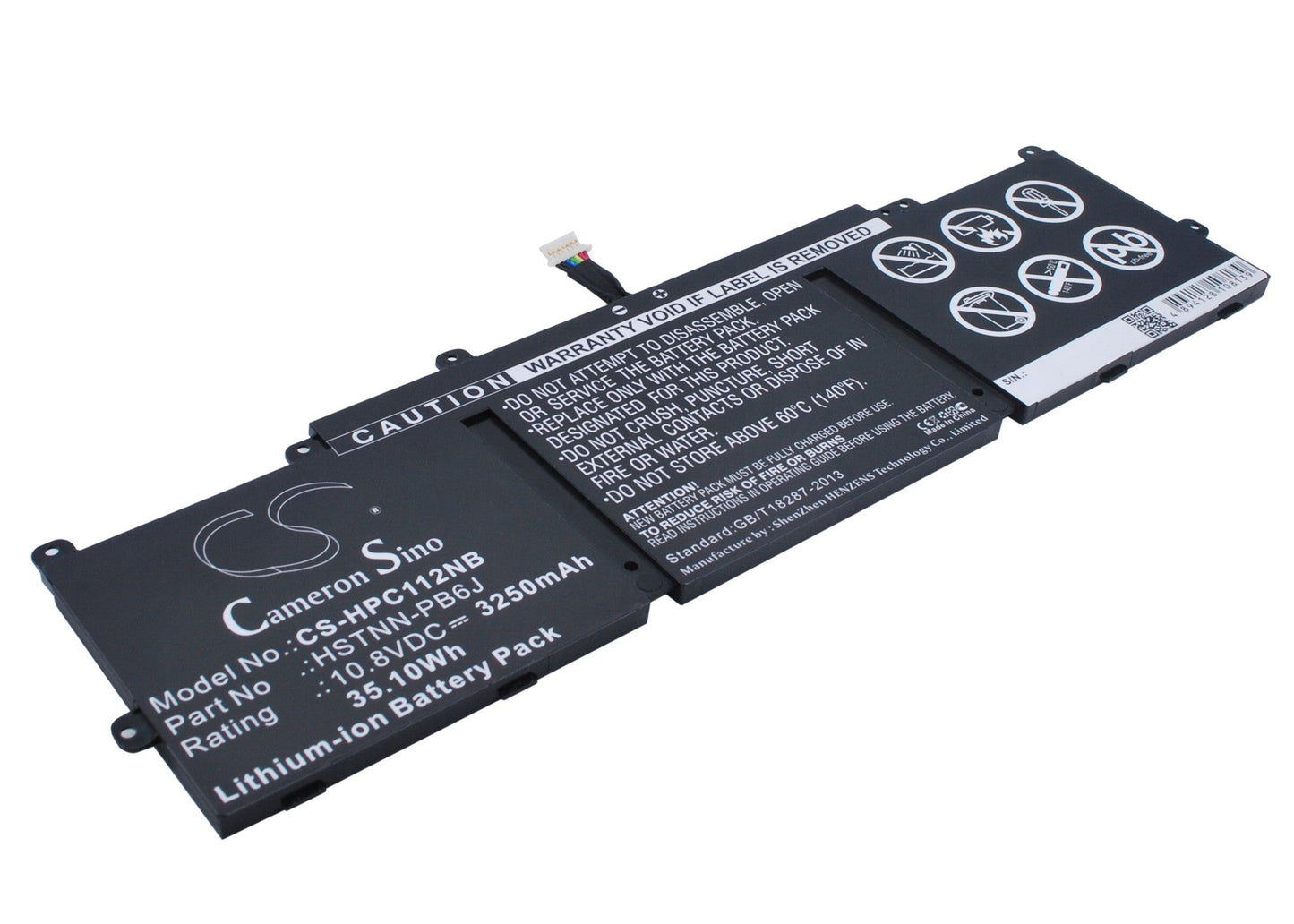 Replacement Battery for HP  Chromebook 11 G3 – Notebook, Laptop – 3250mAh / 35.10Wh / 10.8V