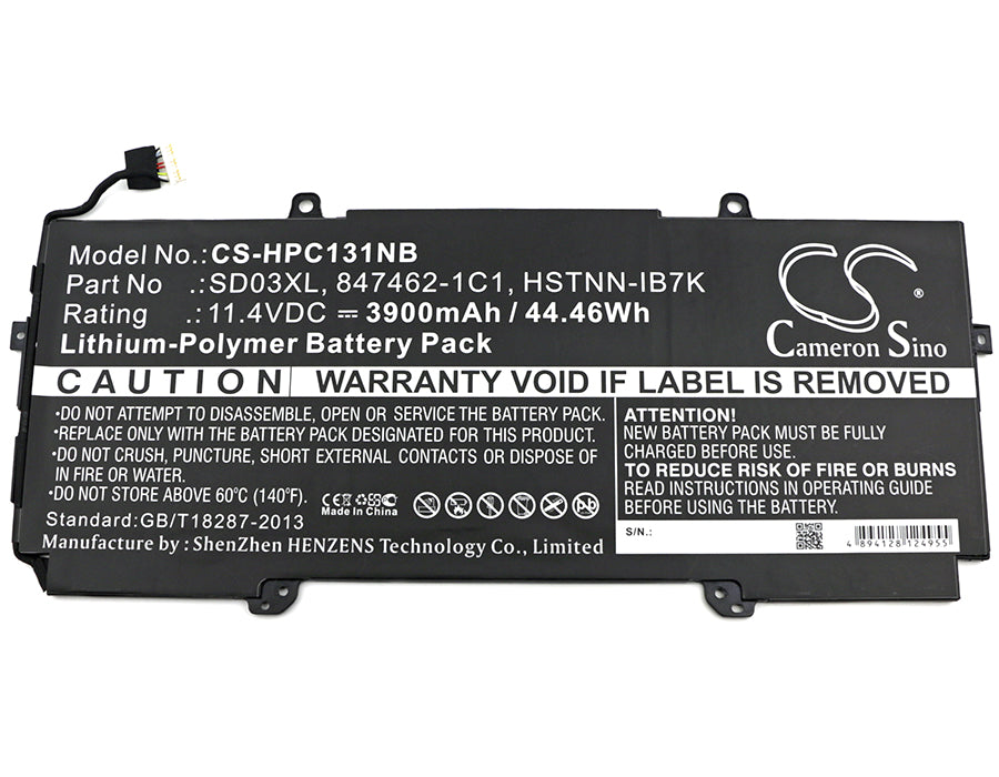 Replacement Battery for HP Chromebook 13 G1 – Notebook, Laptop – 3900mAh / 11.4V - image 3