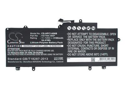 Replacement Battery for HP  Chromebook 14 14-x010nr Series – Notebook, Laptop – 3100mAh / 34.41Wh / 11.1V