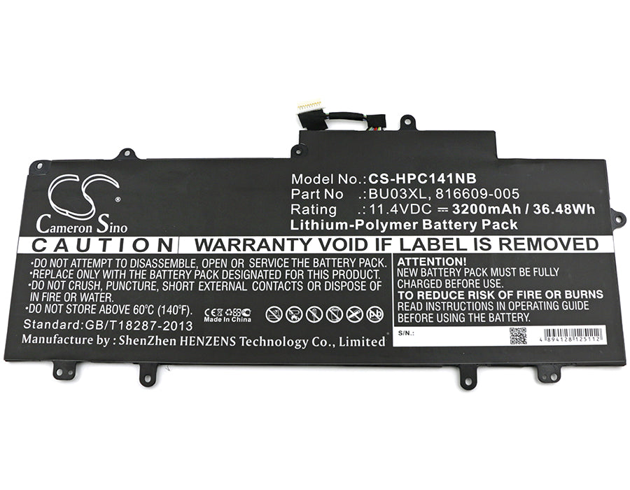Replacement Battery for HP Chromebook 14 G4 – Notebook, Laptop – 3200mAh / 11.4V - image 3