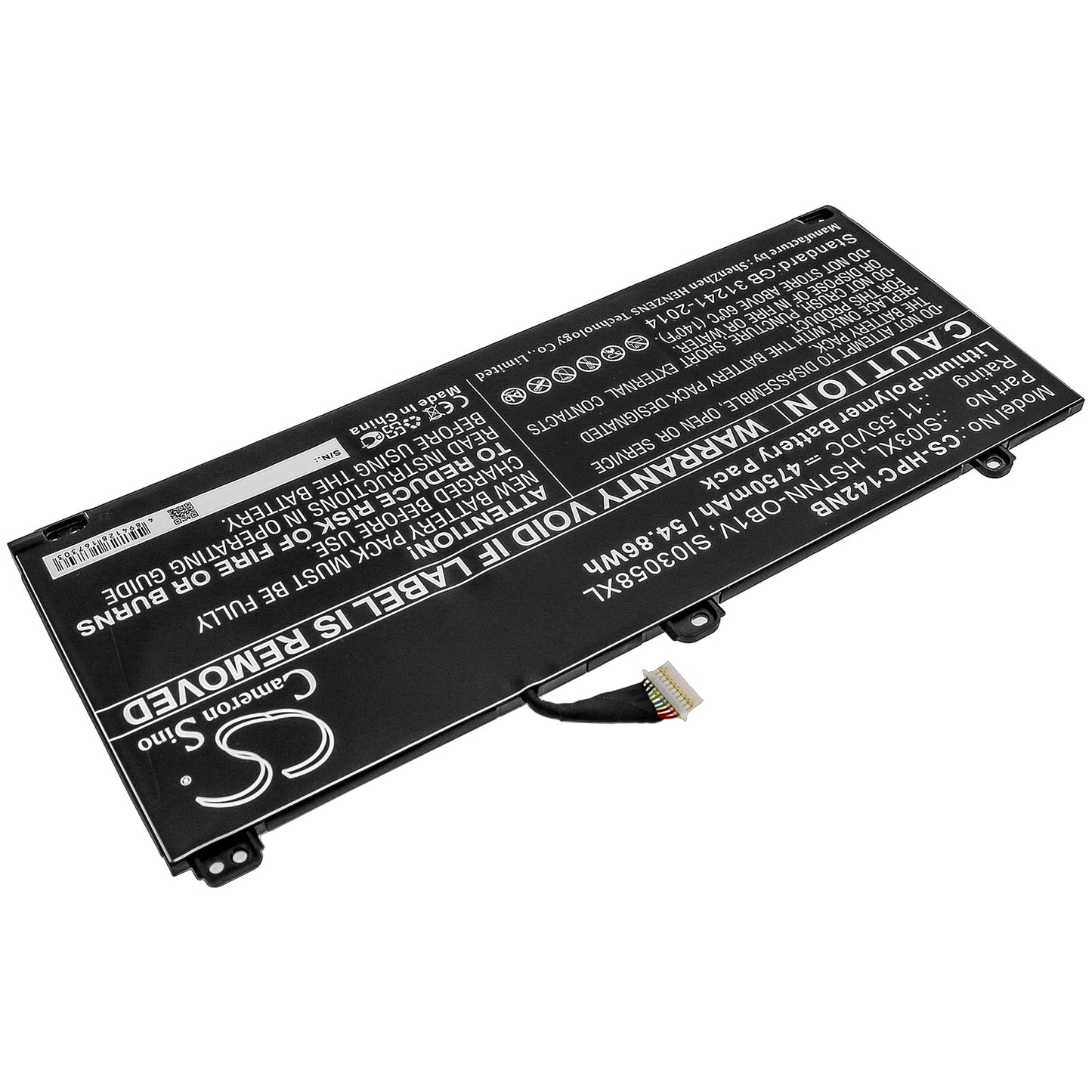 Replacement Battery for HP  Chromebook 14B – Notebook, Laptop – 4750mAh / 54.86Wh / 11.55V