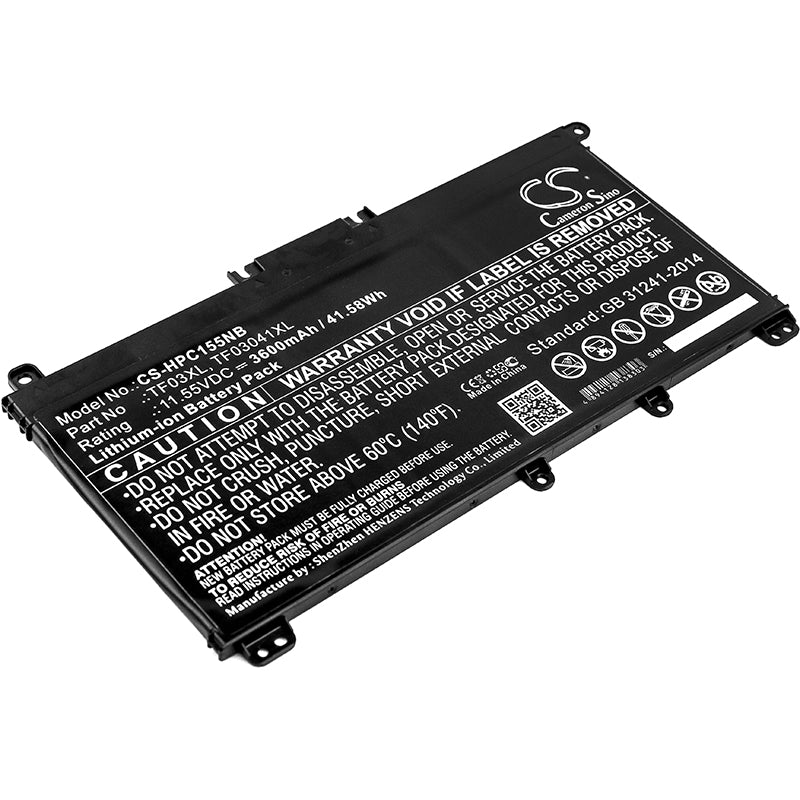 Replacement Battery for HP Pavilion 15-CC – Notebook, Laptop – 3600mAh / 11.55V - image 1