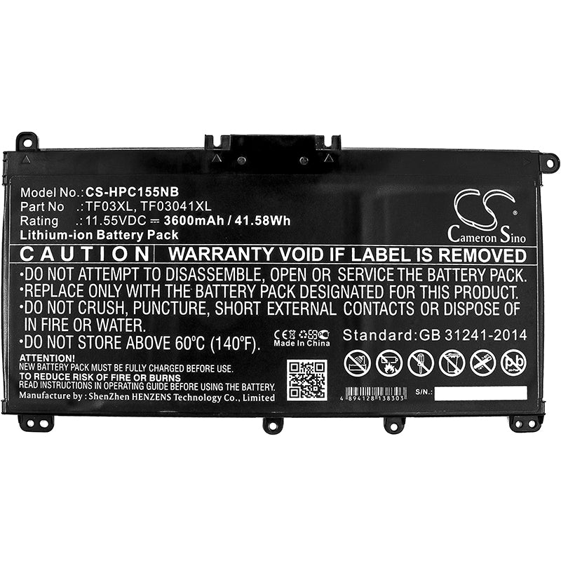 Replacement Battery for HP Pavilion 15-CC – Notebook, Laptop – 3600mAh / 11.55V - image 3