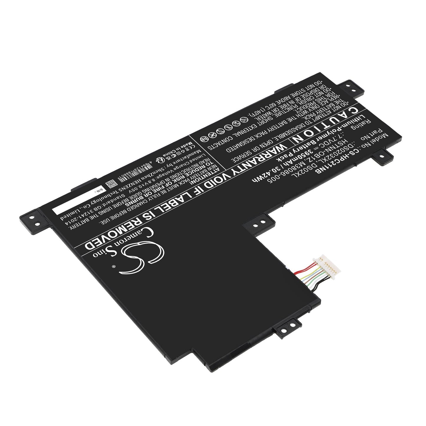 Replacement Battery for HP  3G0N5UA – Notebook, Laptop – 3950mAh / 30.42Wh / 7.7V