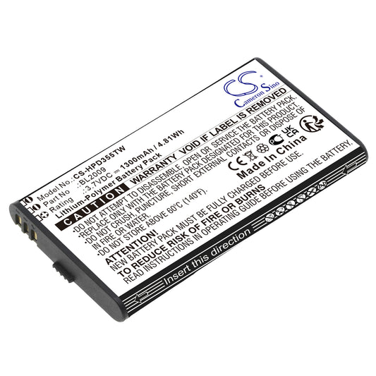 Replacement Battery for Hytera PD355 – Two-Way Radio – 1300mAh / 3.7V - image 1