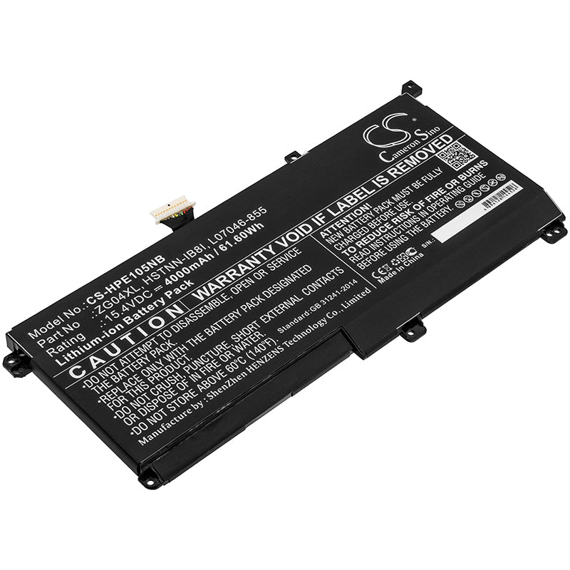Replacement Battery for HP EliteBook 1050 G1 – Notebook, Laptop – 4000mAh / 15.4V - image 1