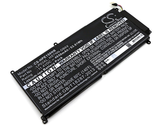 Replacement Battery for HP Envy 15-AE015TX – Notebook, Laptop – 4650mAh / 11.4V - image 1