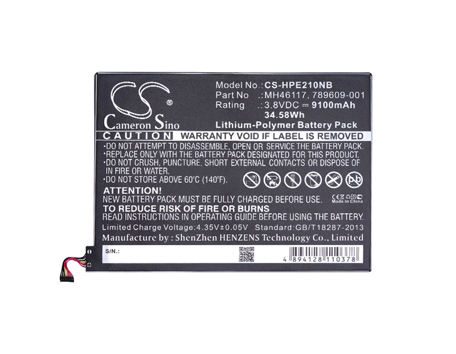 Replacement Battery for HP Pavilion X2 10" – Notebook, Laptop – 9100mAh / 3.8V - image 5