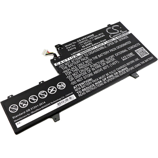 Replacement Battery for HP EliteBook x360 1030 G2 – Notebook, Laptop – 4900mAh / 11.55V - image 1