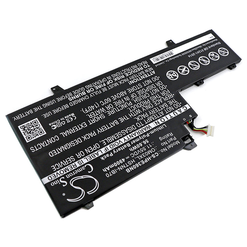 Replacement Battery for HP EliteBook x360 1030 G2 – Notebook, Laptop – 4900mAh / 11.55V - image 2